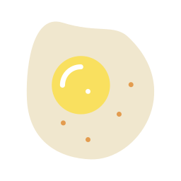 uovo fritto icona