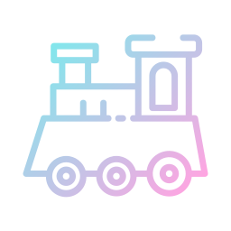 Train toy icon