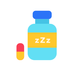 Sleeping pills icon