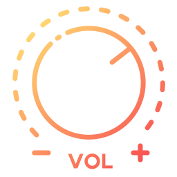 volumeregeling icoon