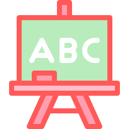 Chalkboard icon