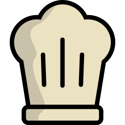 czapka szefa kuchni ikona