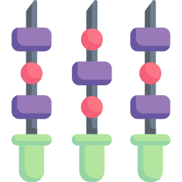 brochette Icône