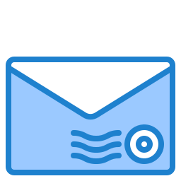 timbre de courrier Icône