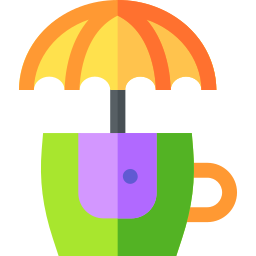 Поездка на чашке чая иконка