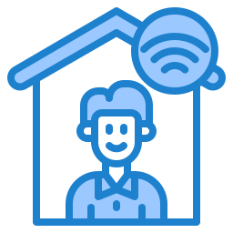 Work from home icon