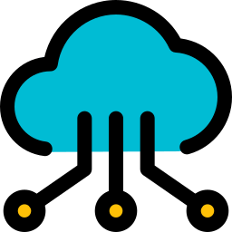 Cloud network icon