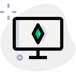 Computer screen icon