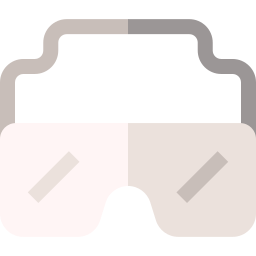 Safety glasses icon