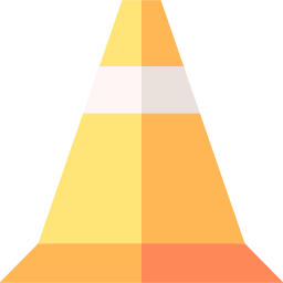 Traffic cone icon