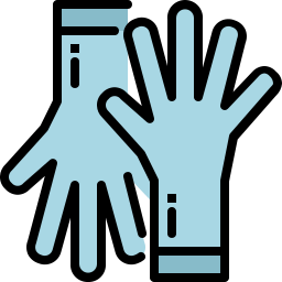 Перчатки для чистки иконка
