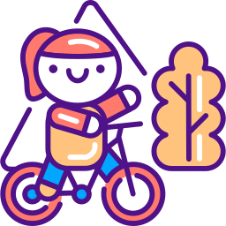 自転車に乗る人 icon