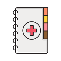 Medical book icon