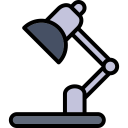 lampada da scrivania icona