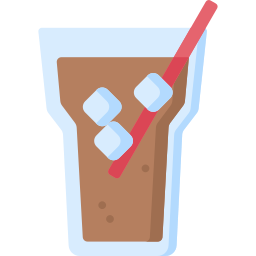 caffè ghiacciato icona