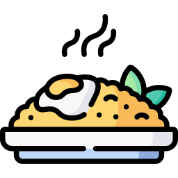 arroz frito icono
