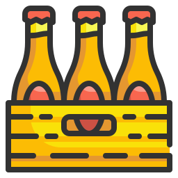 caja de cerveza icono