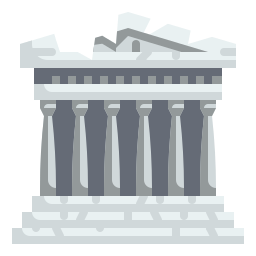 acrópolis icono