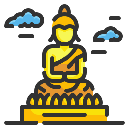 grote boeddha icoon
