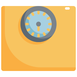 Weight scale icon