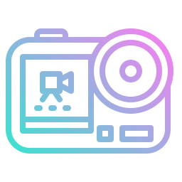 Action camera icon