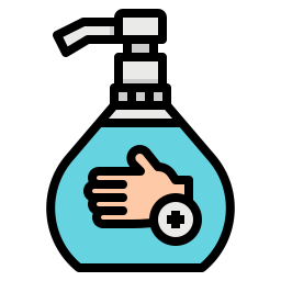 Hand gel icon