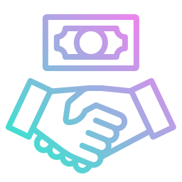 handshake der partnerschaft icon