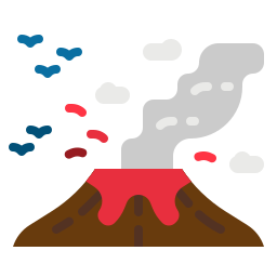 Volcano icon