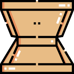 Pizza box icon