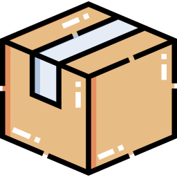 Delivery box icon