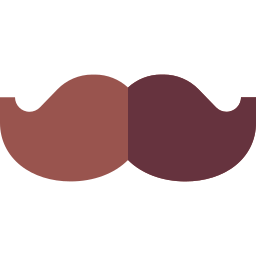 moustache Icône