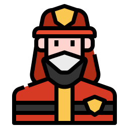 brandweerlieden icoon