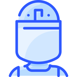 Riot police icon