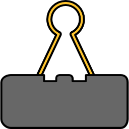 Paper clip icon