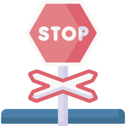 señal de stop icono