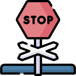 Stop sign icon