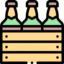 caixa de cerveja Ícone