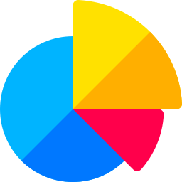 diagramme circulaire Icône