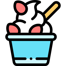 Frozen yogurt icon