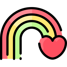 arco iris icono