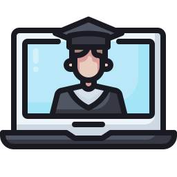 Online learning icon