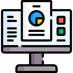 informe de datos icono