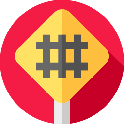 Road sign icon