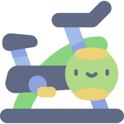 Stationary bike icon