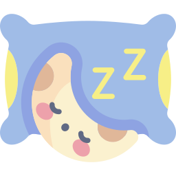 dormido icono