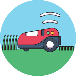 Lawn mower icon