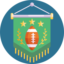 Football flag icon