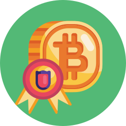 Bitcoin symbol icon