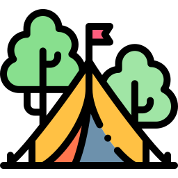 camping zelt icon