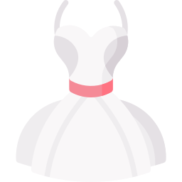 robe de mariée Icône